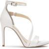 image:imageJessica Simpson Womens Rayli Ankle Strap High HeelWhite Satin