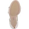 image:imageJessica Simpson Womens Rayli Ankle Strap High HeelWhite Satin