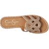 image:imageJessica Simpson womens Bria Flat Woven SandalsChampagne