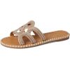 image:imageJessica Simpson womens Bria Flat Woven SandalsChampagne