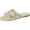 image:imageJessica Simpson womens Bria Flat Woven SandalsSoft Ivory