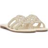 image:imageJessica Simpson womens Bria Flat Woven SandalsSoft Ivory Shimmer Sand