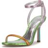 image:imageJessica Simpson Womens BahariaBright Tangerine Metallic Snake