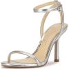 Silver Metallic Nappa Pu