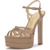 Chai Latte Crinkled Patent
