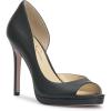 image:imageJessica Simpson Womens Kimli Peep Toe PumpBlack Italia Nappa