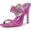 image:imageJessica Simpson Womens OrrietaPinkRed Combo Aurora Brocade Textile