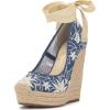 image:imageJessica Simpson Womens Zexie Espadrille WedgeMedium Blue Denim