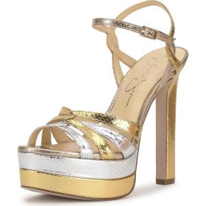 image:imageJessica Simpson Womens ItzariGold Metallic Snake
