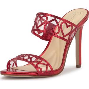 image:imageJessica Simpson Womens JovaraRed MuseClear Shimmer Sand