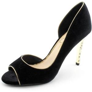 image:imageJessica Simpson Womens Prizma DOrsay PumpBlack Velvet