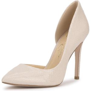 image:imageJessica Simpson Womens Prizma DOrsay PumpChalkSnake