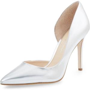 image:imageJessica Simpson Womens Prizma DOrsay PumpPlatinum Silver