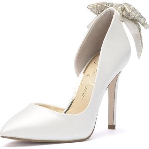 image:imageJessica Simpson Womens Prizma DOrsay PumpWhite