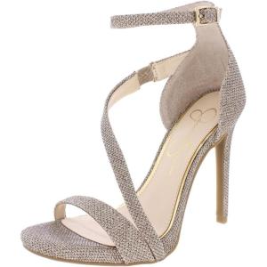 image:imageJessica Simpson Womens Rayli Ankle Strap High HeelGold
