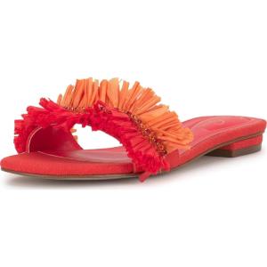 image:imageJessica Simpson womens DanivePoppy Papaya Raffia
