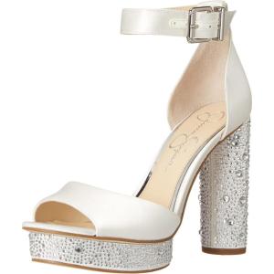 image:imageJessica Simpson womens Everyn Platform SandalWhite