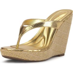 image:imageJessica Simpson womens JysetaGold Metallic Snake