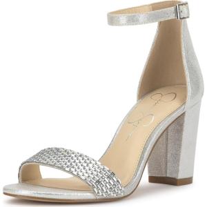image:imageJessica Simpson womens SahinoSilver Shimmer Sand