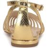 image:imageJessica Simpson Womens EuleanGold Metallic Snake