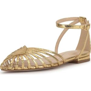 image:imageJessica Simpson Womens EuleanGold Metallic Snake