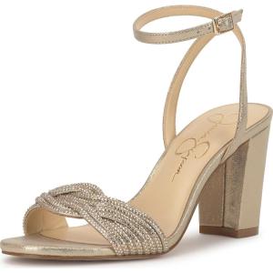 image:imageJessica Simpson womens SieneaLight Gold Shimmer Sand