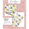 image:imageJessica Simpson Baby Girls Shorts Set  2 Piece Short Sleeve Top and Matching Cotton Biker Shorts for Infants amp ToddlersLemon