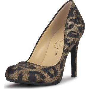 image:imageJessica Simpson Womens Calie PumpGolden Copper Wild Cat