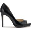 image:imageJessica Simpson Womens Kimli Peep Toe PumpBlack Metallic Snake Print