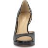 image:imageJessica Simpson Womens Kimli Peep Toe PumpBlack Metallic Snake Print