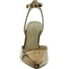 image:imageJessica Simpson Womens Nazela Block HeelBronze Mirror Metallic