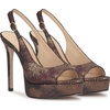 image:imageJessica Simpson Womens Sibilla Slingback Platform PumpBronze Multi Speckled Snake Print