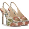 image:imageJessica Simpson Womens Sibilla Slingback Platform PumpCream Multi