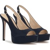 image:imageJessica Simpson Womens Sibilla Slingback Platform PumpDark Night Sateen