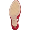 image:imageJessica Simpson Womens Sibilla Slingback Platform PumpRed Muse Supreme Microsuede