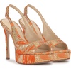 image:imageJessica Simpson Womens Sibilla Slingback Platform PumpTangerine Combo