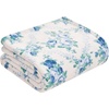 image:imageJessica Simpson Oversized 60X70 Plush Throw Blanket Esther Blush RosesBraelyn Blue Roses