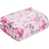 image:imageJessica Simpson Oversized 60X70 Plush Throw Blanket Esther Blush RosesEsther Blush Roses