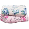 image:imageJessica Simpson Oversized 60X70 Plush Throw Blanket Esther Blush RosesEsther Blush Roses