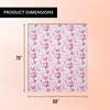 image:imageJessica Simpson Oversized 60X70 Plush Throw Blanket Esther Blush RosesEsther Blush Roses