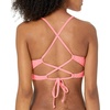 image:imageJessica Simpson Womens Mix amp Match Solid Eyelet Bikini Swimsuit Separates Top amp BottomFizz Cropped Cami