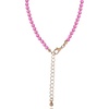 image:imageJessica Simpson Girls Jewelry Set with Charm Necklace and Stud Earrings  GoldTonePink