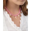 image:imageJessica Simpson Girls Jewelry Set with Charm Necklace and Stud Earrings  GoldTonePink
