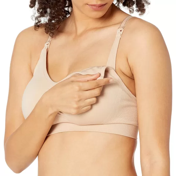 Motherhood Maternity Women’s Seamless Clip Down Nursing Bra Machine Washable Sizes S–3X Available in 1 &amp; 2 Packs