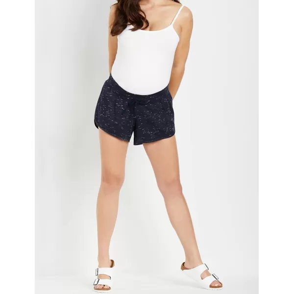 Motherhood Maternity Women's Maternity French Terry Underbelly Short