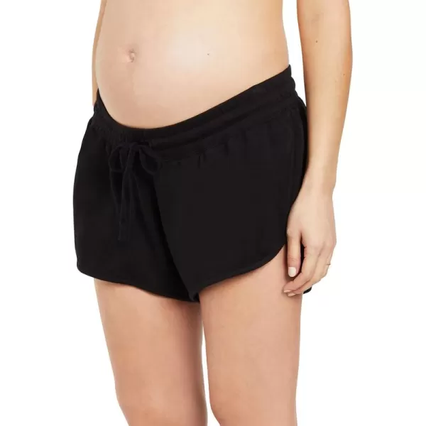 Motherhood Maternity Women's Maternity French Terry Underbelly Short