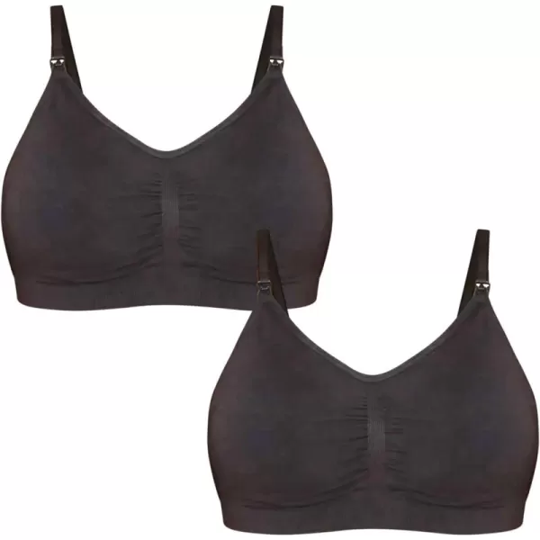 Motherhood Maternity Women’s Seamless Clip Down Nursing Bra Machine Washable Sizes S–3X Available in 1 &amp; 2 Packs