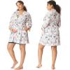 imageMotherhood Maternity Womens Nursing Nightgown and Robe Set for Labor Delivery and BreastfeedingSailor BlueWatercolor Floral Print