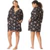 imageMotherhood Maternity Womens Nursing Nightgown and Robe Set for Labor Delivery and BreastfeedingTea RoseGarden Evening Print