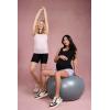 imageMotherhood Maternity Womens Over The Belly Ribbed Biker Pregancy Workout ShortBlack